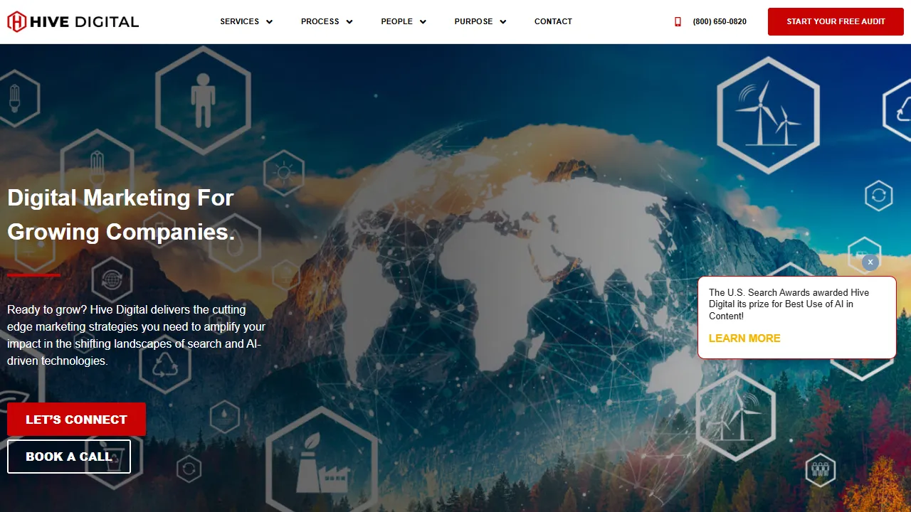 Screenshot of Hive Digital, Inc.