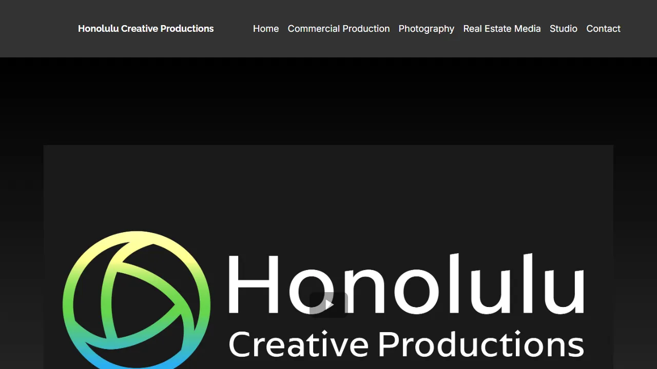 Screenshot of Honolulu Creative Media
