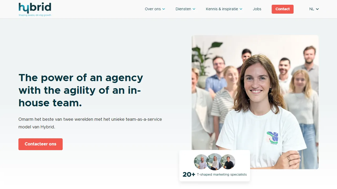 Screenshot of Hybrid