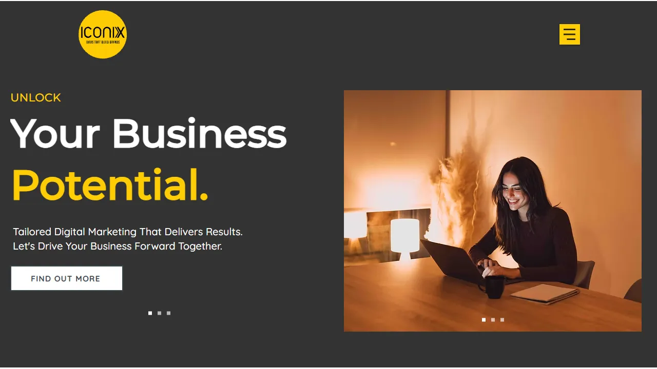 Screenshot of ICONIX | Digital Marketing Agency Kolkata