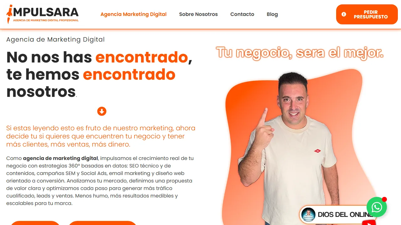 Screenshot of IMPULSARA