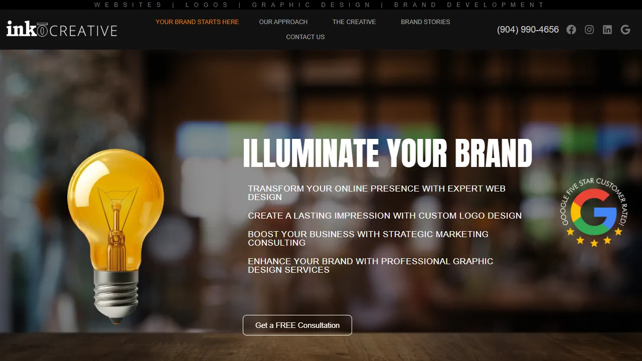 Screenshot of INKO Creative