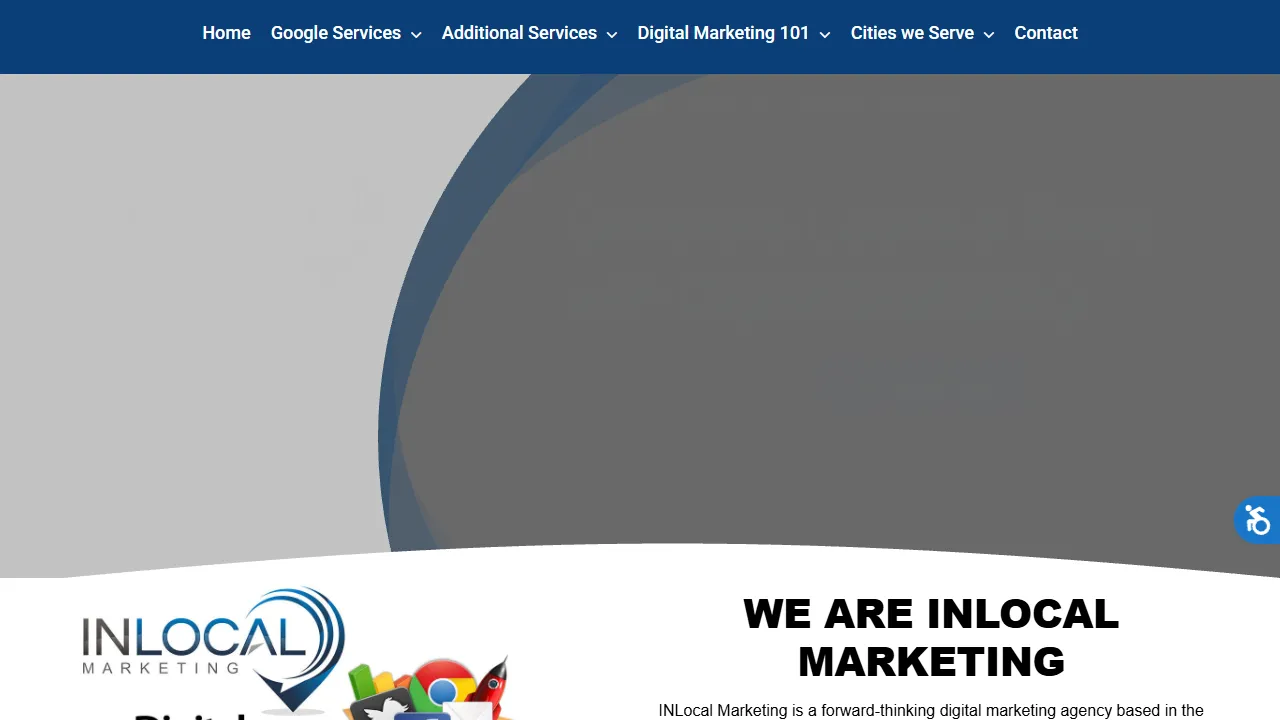 Screenshot of INLocal Marketing