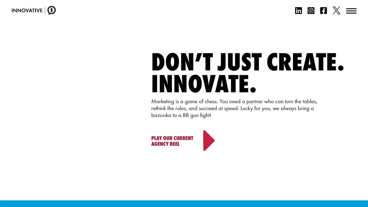 Screenshot of INNOVATIVE