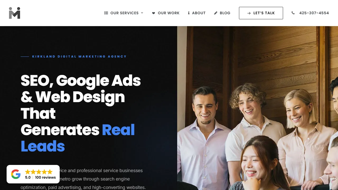 Screenshot of Integrity Marketing Services