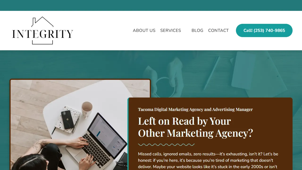 Screenshot of Integrity PNW LLC