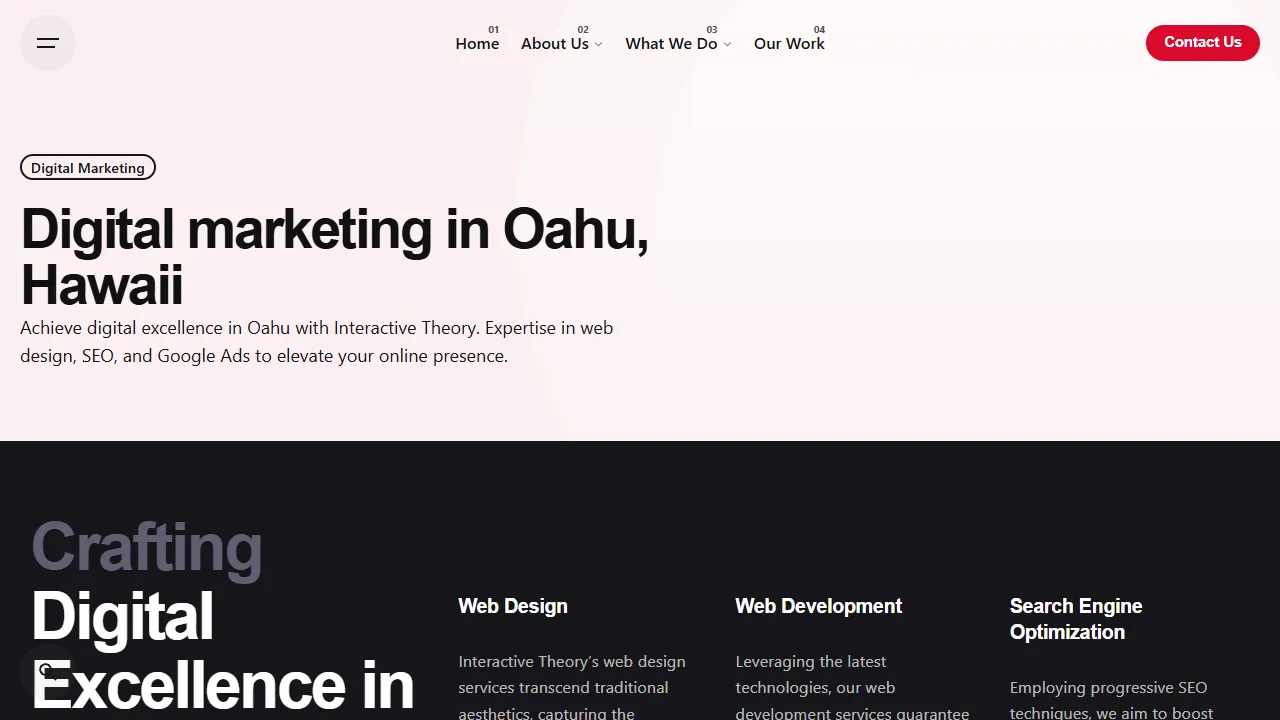 Screenshot of Interactive Theory