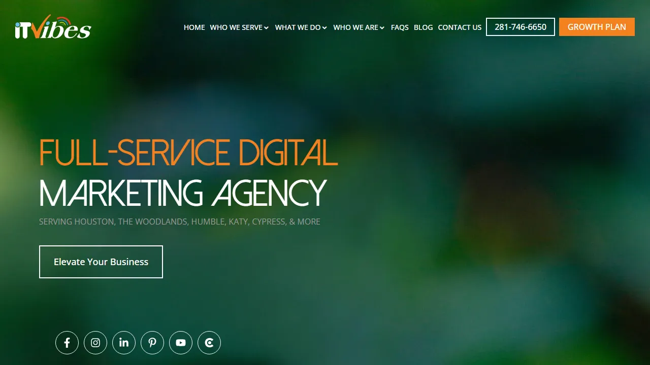 Screenshot of ITVibes - Digital Marketing Agency
