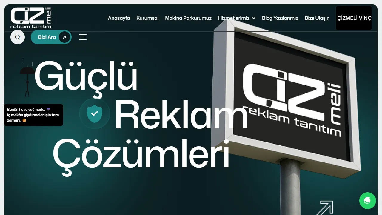 Screenshot of Çizmeli Reklam Tanıtım San. Tic. Ltd. Şti.
