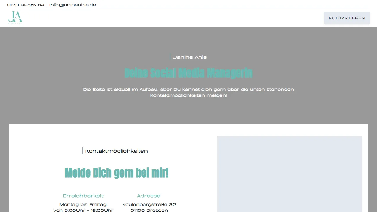 Screenshot of JA Digital