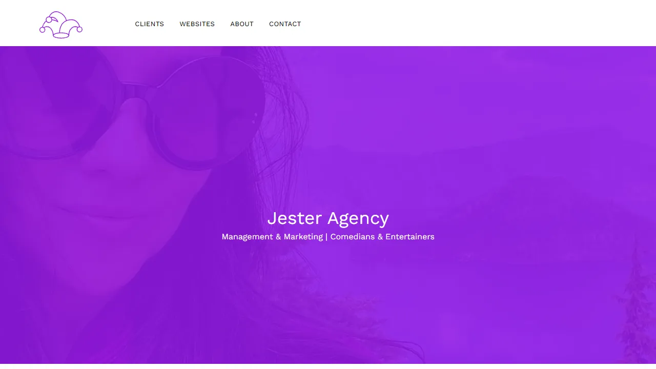 Screenshot of Jester Agency