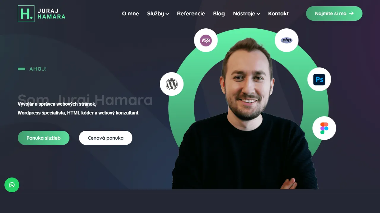 Screenshot of Juraj Hamara