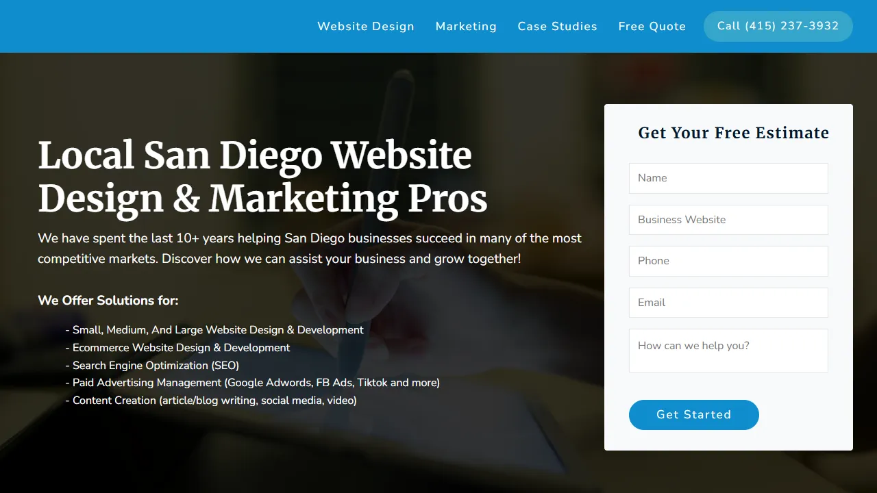 Screenshot of Kickin Knowledge