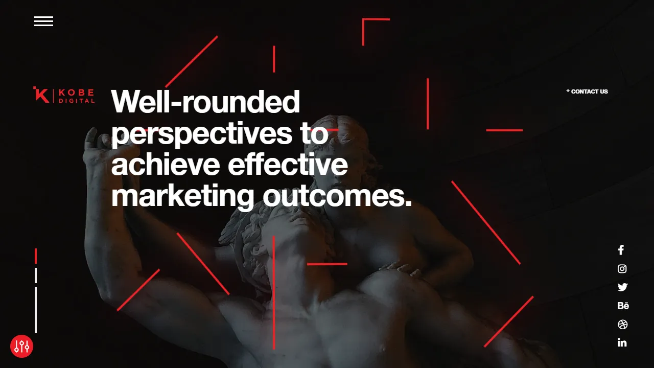 Screenshot of Kobe Digital