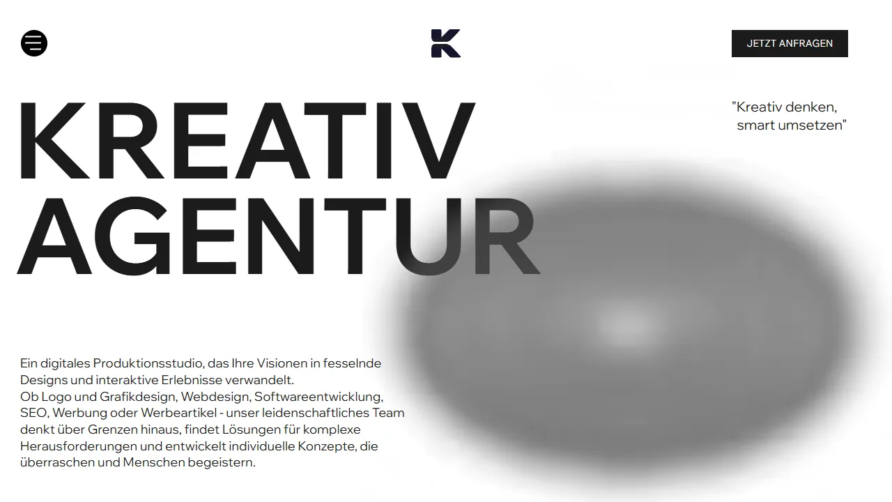 Screenshot of Kreativ Agentur