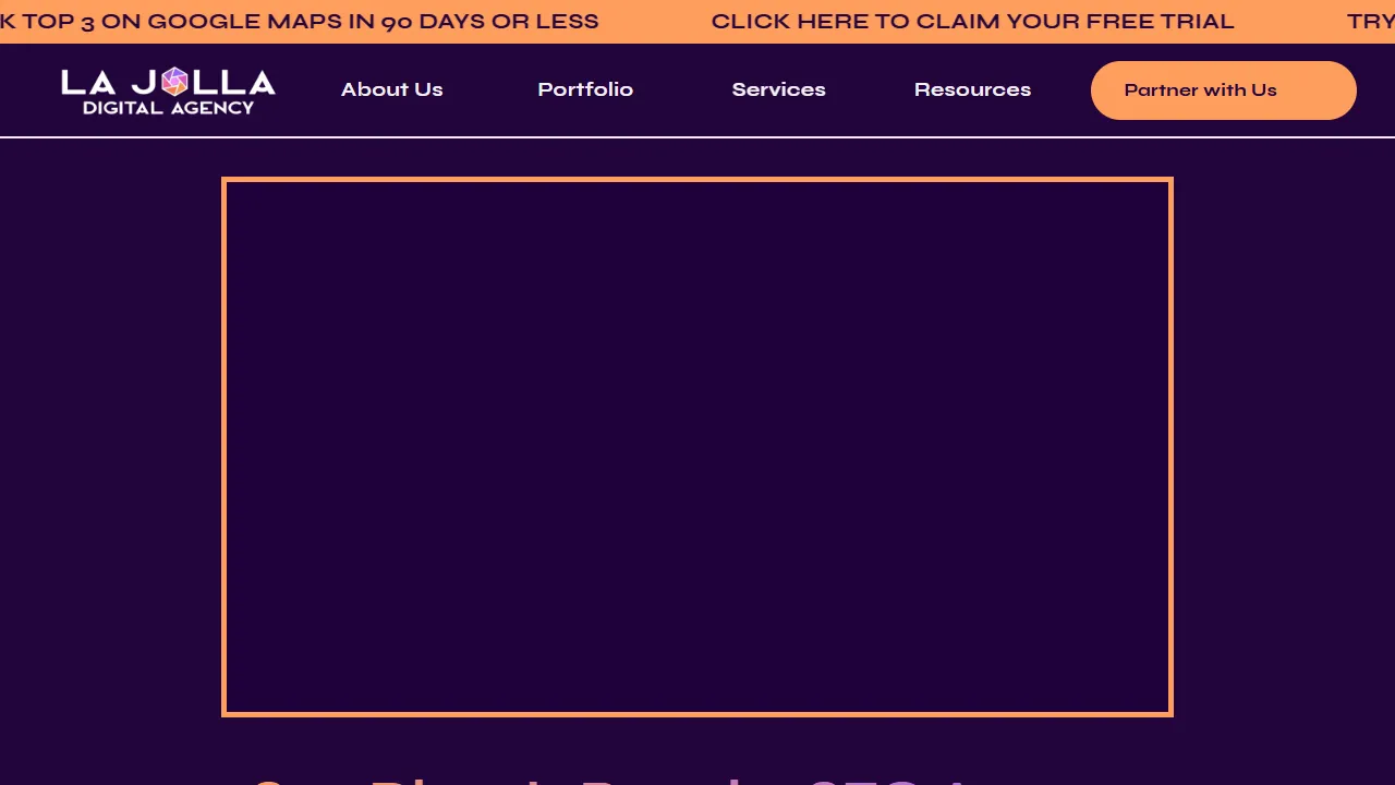 Screenshot of La Jolla Digital Agency