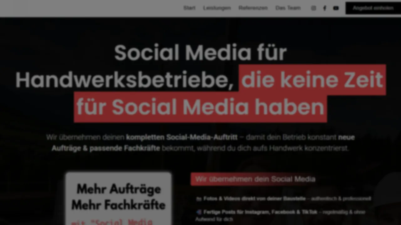 Screenshot of LB-Media Branding-Webdesign & Marketing