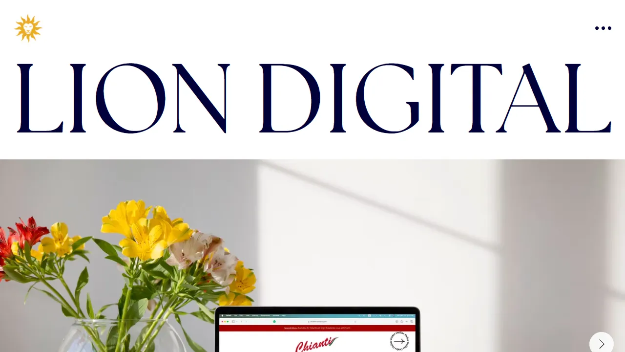 Screenshot of Lion Digital | Design and Marketing Agency