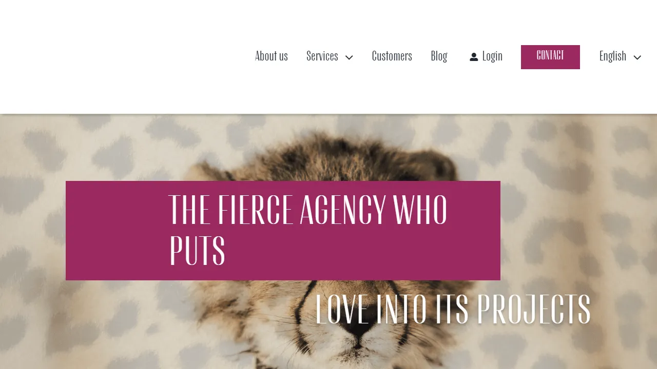 Screenshot of Lovvis Advertising