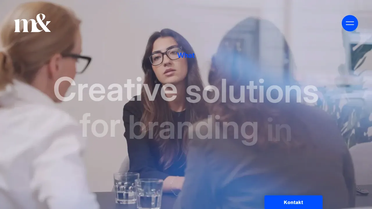 Screenshot of m-und AG Brandingagentur | m&