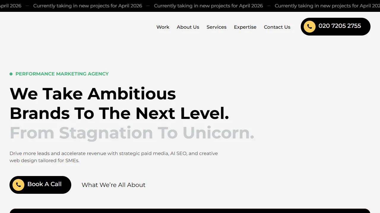 Screenshot of MagnifyLab | Digital Marketing Agency