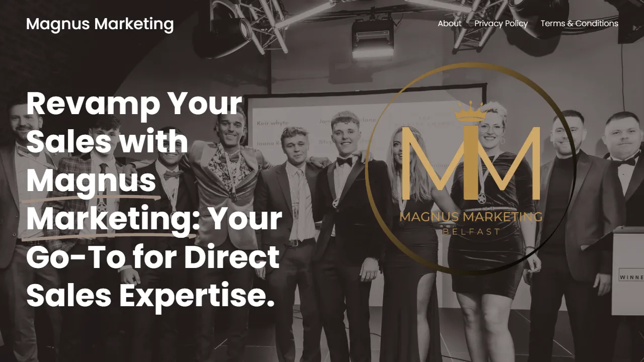 Screenshot of Magnus Marketing Ltd.