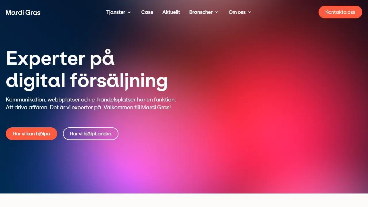 Screenshot of Mardi Gras