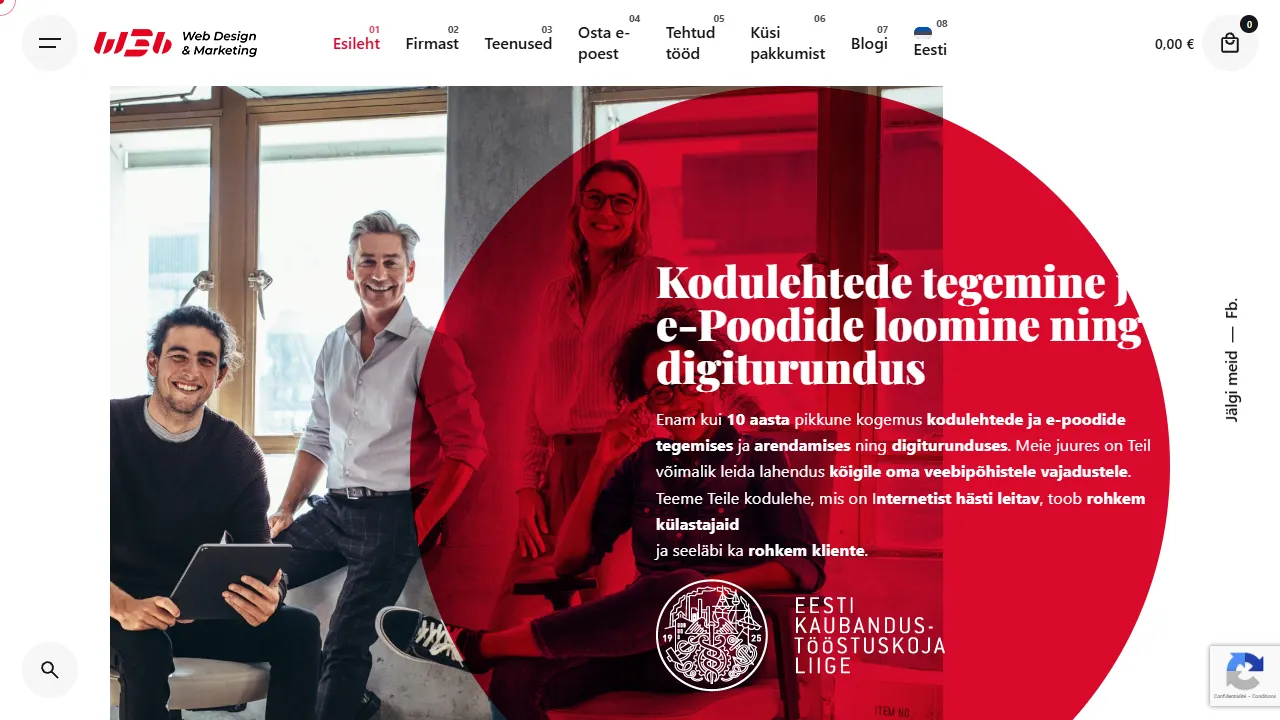 Screenshot of Marine Digital OU