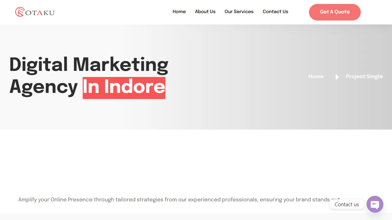 Screenshot of Marketing Otaku | Digital Marketing Agency