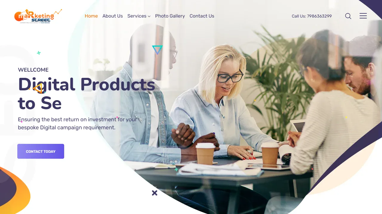 Screenshot of Marketing Street | Best Digital Marketing Agency in Chandigarh