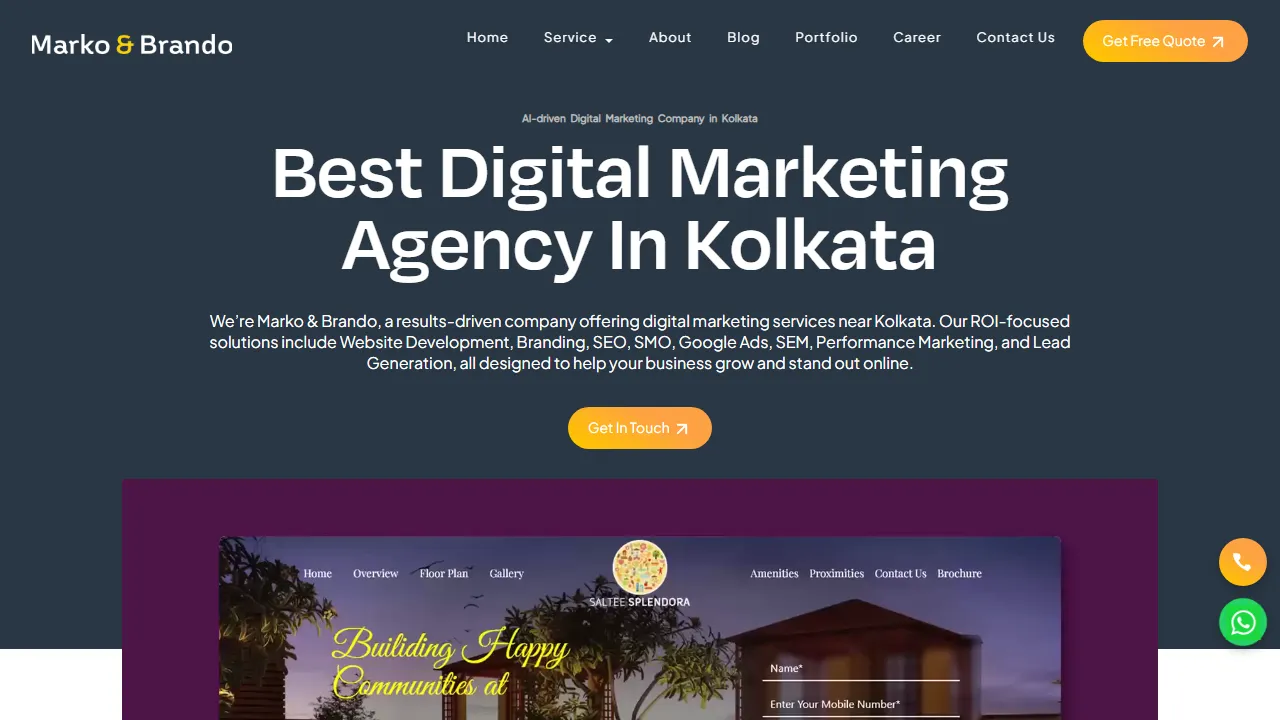 Screenshot of Marko & Brando