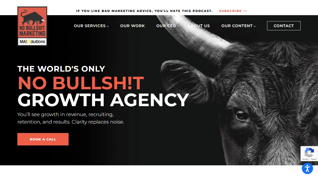 Screenshot of MASSolutions