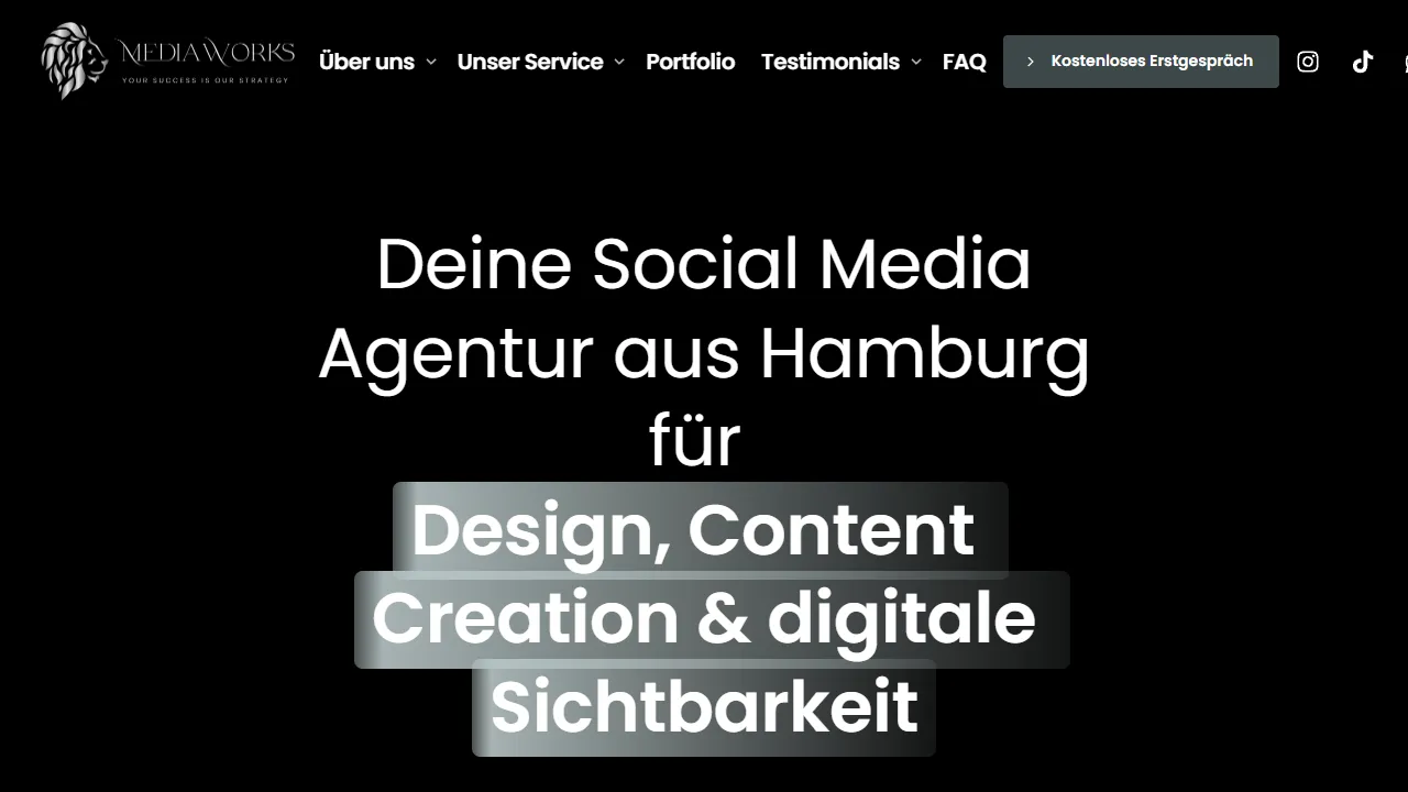 Screenshot of Media Works