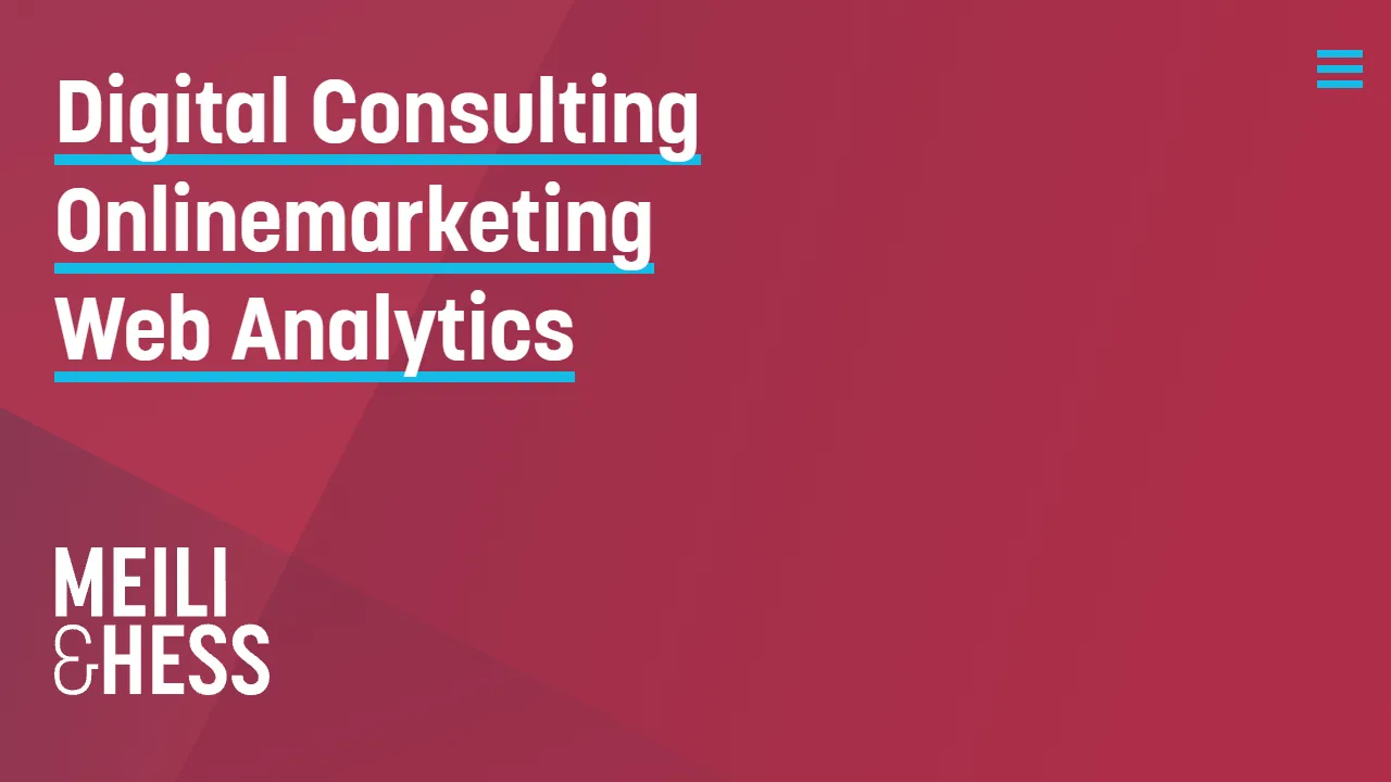 Screenshot of Meili & Hess GmbH