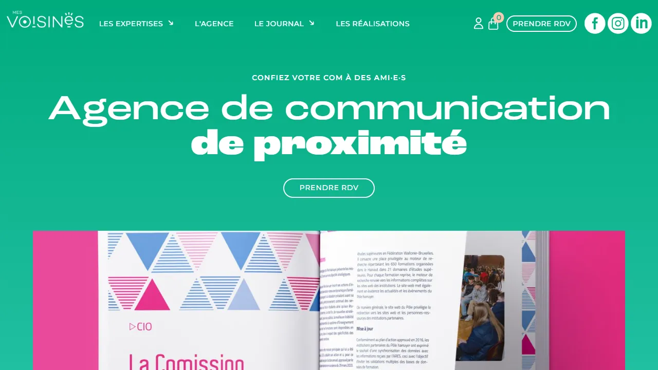 Screenshot of Mes Voisines