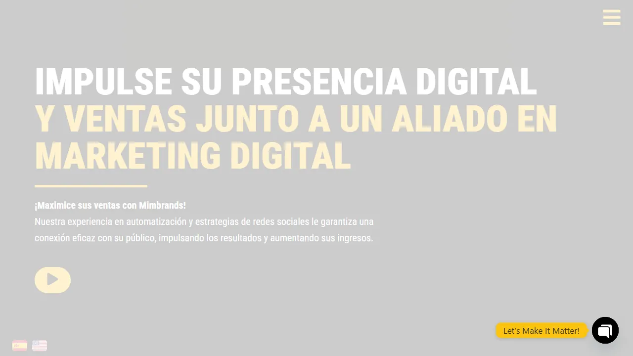 Screenshot of MIMBRANDS LLC - Digital Marketing Agency