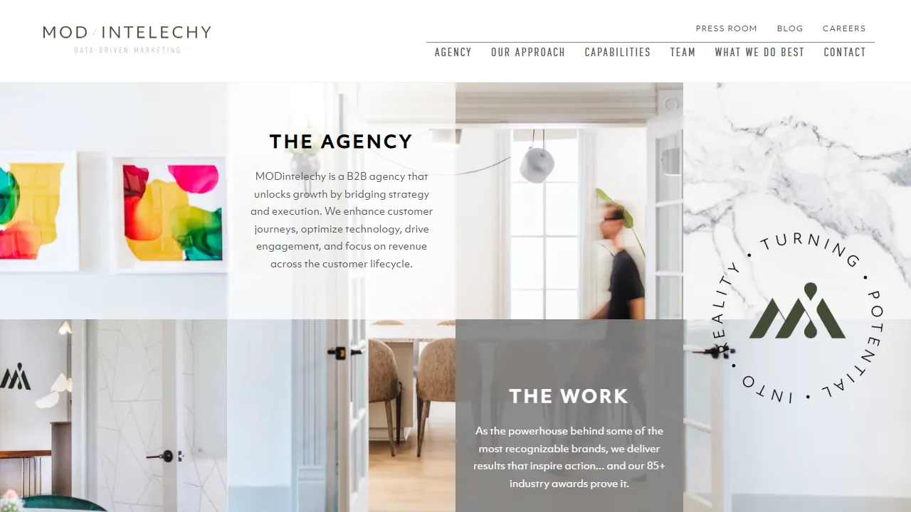 Screenshot of MODintelechy