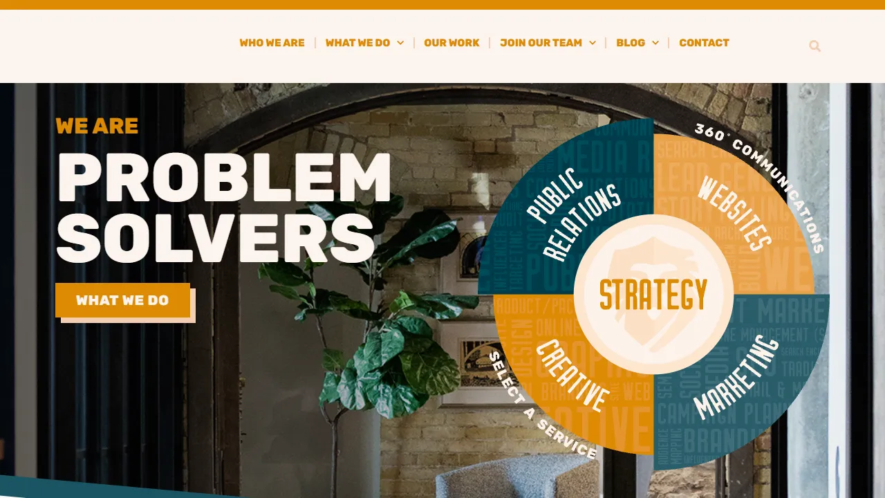 Screenshot of Mueller Communications