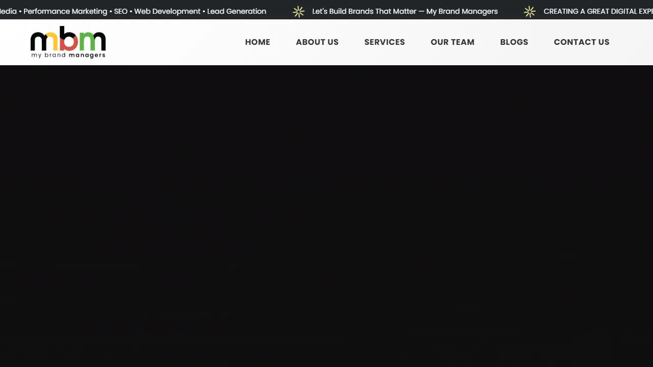 Screenshot of My Brand Managers