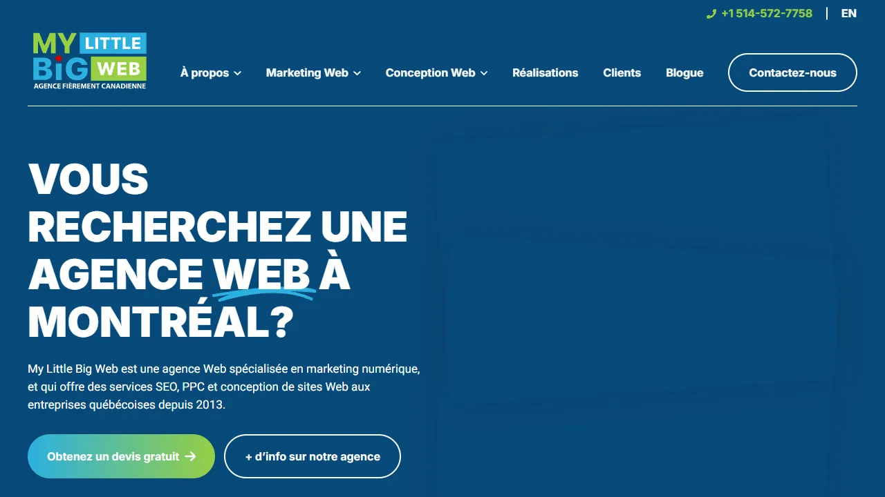 Screenshot of My Little Big Web