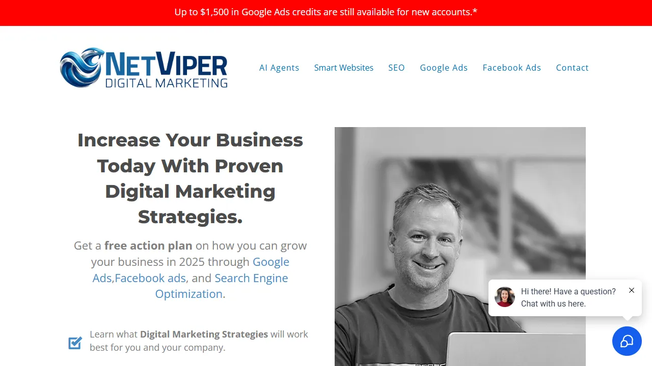 Screenshot of NetViper Interactive
