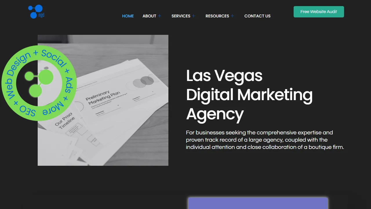 Screenshot of New Generation Digital Marketing | Las Vegas SEO, Social Media & Web Design Experts