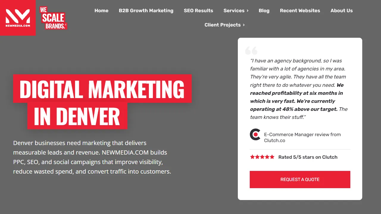 Screenshot of NEWMEDIA.COM