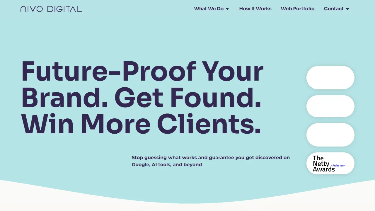 Screenshot of Nivo Digital