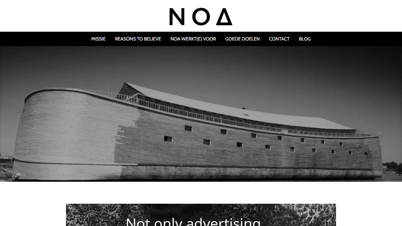 Screenshot of NOA - Not Only Advertising