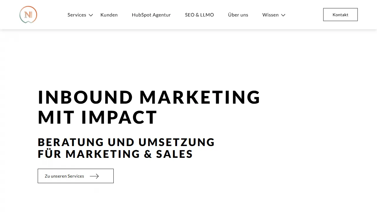 Screenshot of NORDFABRIK AG