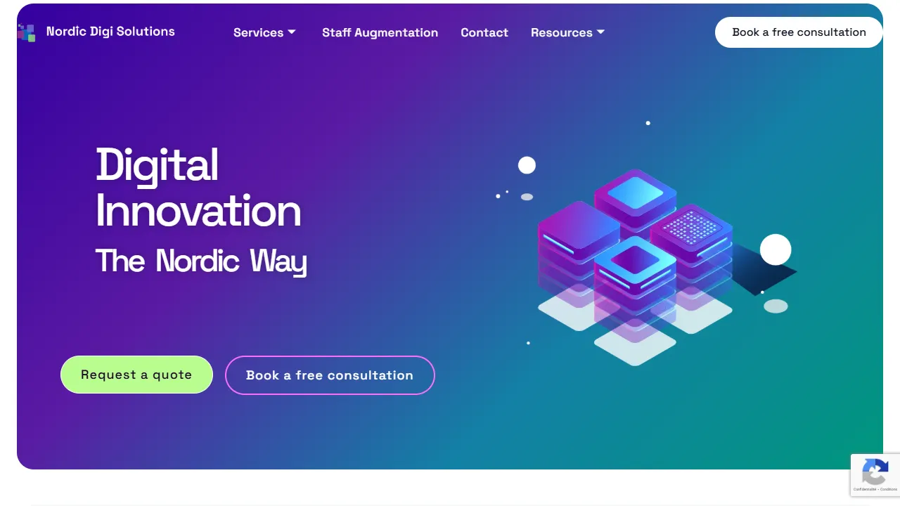 Screenshot of Nordic Digi Solutions