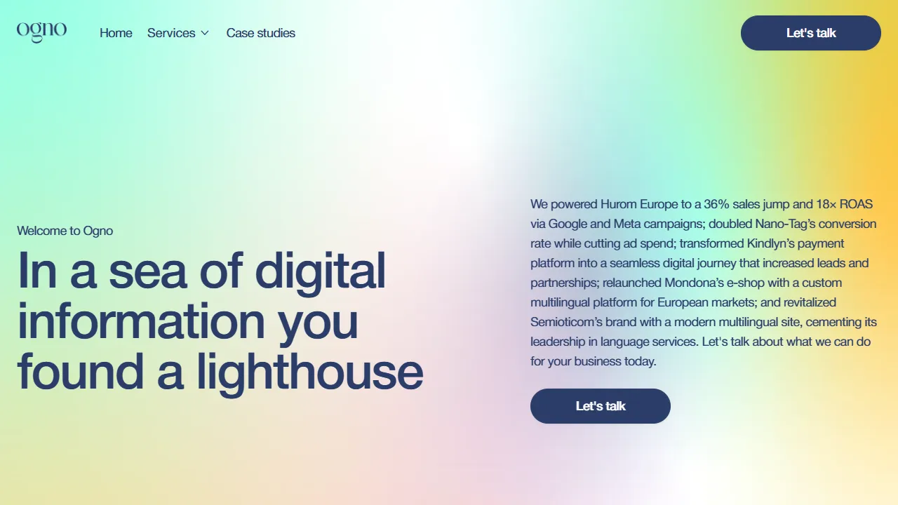 Screenshot of ODESEA Digital Creative - Berlin Online Marketing Agency