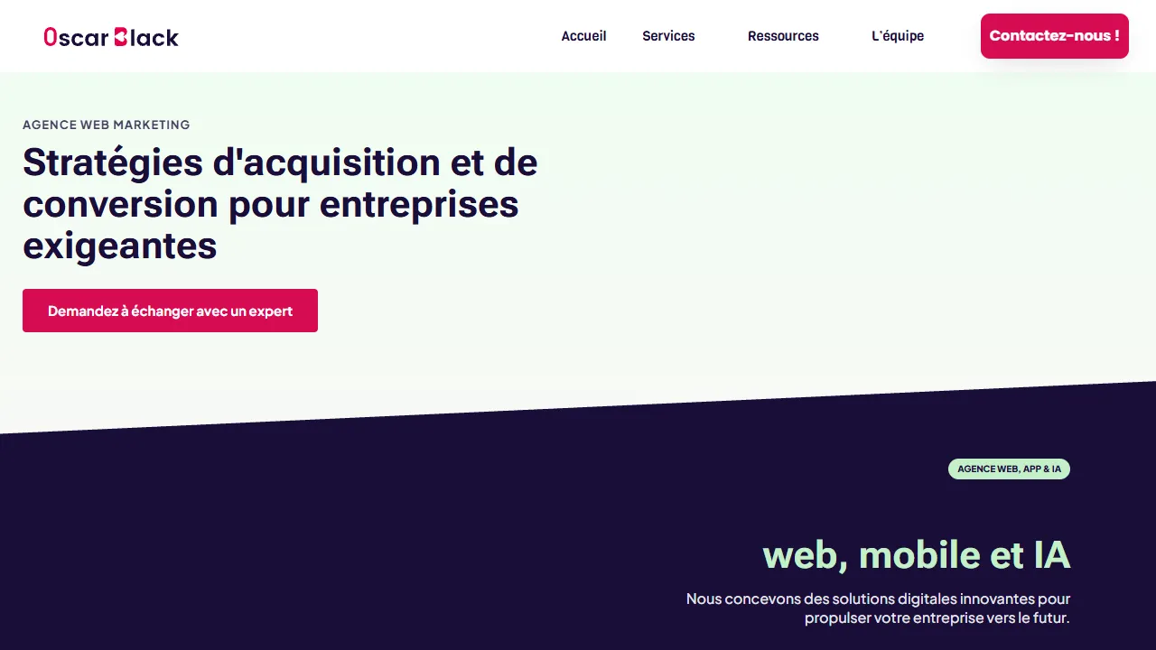 Screenshot of Oscar Black