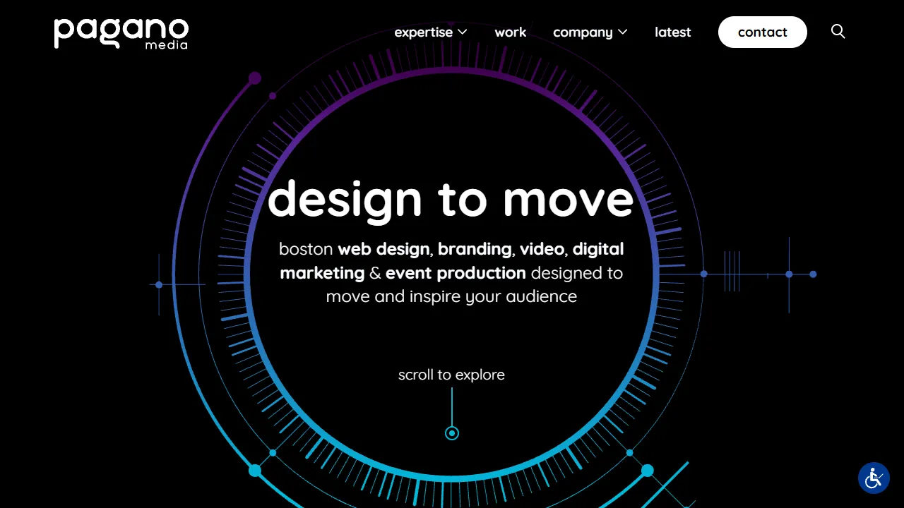 Screenshot of Pagano Media